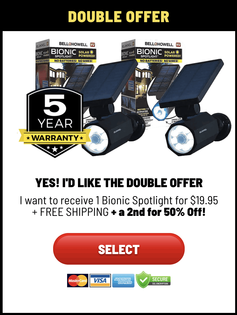 order bionic spotlight